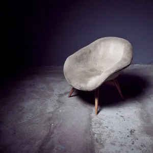 nowoczesny fotel tapicerowany